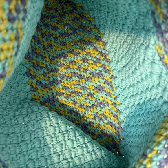 Handmade crochet shoulder bag tote granny core cottage core vintage - Picture 7 of 8